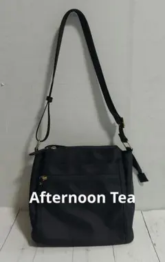 Afternoon Tea アフタヌーンティー ナイロン ショルダーバッグ 黒のサムネイル
