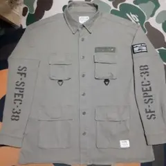 CAPTAINS HELM キャプテンズヘルム　フィッシングミリタリーシャツのサムネイル
