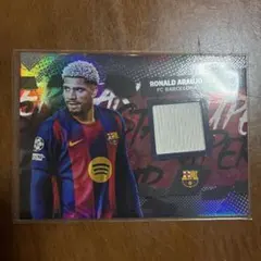 Ronald Araujo Topps レリックカード FCバルセロナ