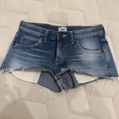 Lee デニムショートパンツ ライトブルー