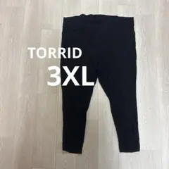 TORRID ブラック カジュアルパンツ サイズ4 【3XL 4XL】　大きめ
