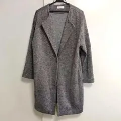 グレー ロングコート　レディースのサムネイル