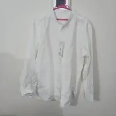 イージーアイロン オックスバンドカラーシャツ XL