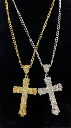 新商品⭐︎ゴールド クロス型ペンダント ネックレス