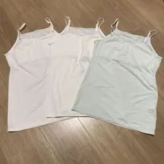 GU ブラフィールプチキャミソール 140サイズ 3枚セット