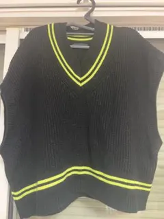 【定価8,250円】メンアサラインニットベスト