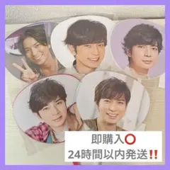 【匿名配送‼️】嵐 松本潤 ミニうちわ5本セット