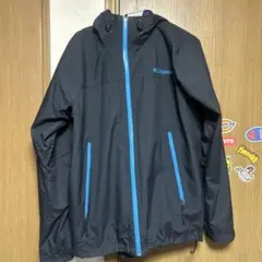 Columbia マウンテンパーカー ブラック/ブルー