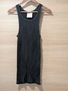 4枚セット　デッドストック　usa製 90s ヘインズ　リブタンクトップ　黒のサムネイル