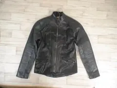 89408 メンズ　レザージャケット　黒