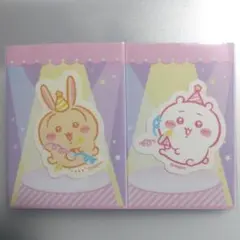 ちいかわ ダイカットステッカー パーティちいかわ＆うさぎセット