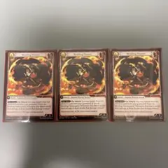 【追跡あり/匿名配送】Rending Flames 3枚