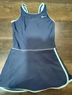 150Nike ネイビー スカート付きスポーツ水着