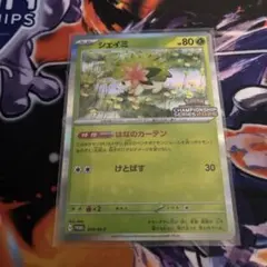 ポケカ　シェイミ　CLプロモ