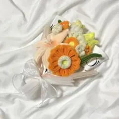 モールフラワー　ハンドメイド　枯れないお花　花束　ブーケ　プレゼント