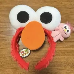 USJ エルモ カチューシャ ぬいぐるみ付き