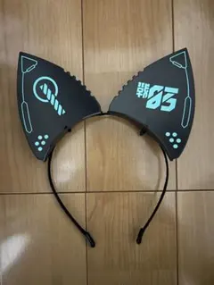 中央町戦術工芸 大型立体ネコミミユニット H-04 あごひもなし 美品 