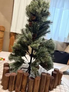 アルザスクリスマスツリー　の丸太の飾りのみ