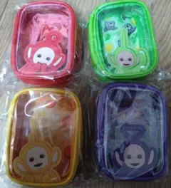 ①　新品未開封　テレタビーズ　ミニポーチ　タイトー限定 4種セット