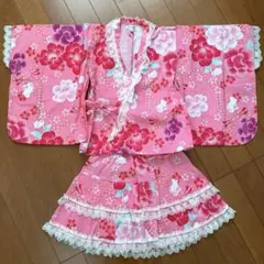 アリサナ セパレート 浴衣 ドレス うさぎピンク