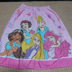 ラップタオル　ディズニープリンセス