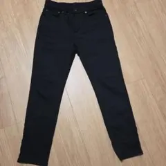 ユニクロ EZYジーンズ 標準丈 Sサイズ ブラック
