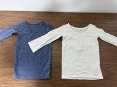 HEATTECH 長袖Tシャツ 2枚セット 80cm