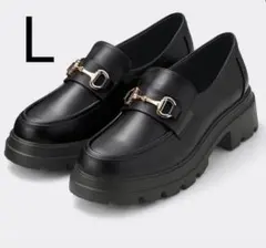 KkaaM様　GU ボリュームソールビットローファー L