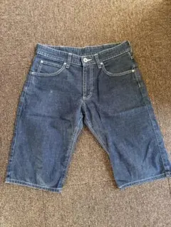 Wrangler ラングラー デニムハーフパンツ W30 濃紺