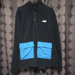 RIPNDIP フリース ハーフボタン Lサイズ