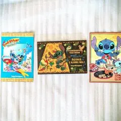 レトロ　ディズニーFind Stitch スティッチ ポストカード　 3枚セット