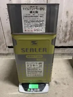 新品 強溶剤 ミラクシーラーEPO 主材 硬化剤 5kgセット - メルカリ