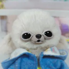 チワボボちゃん②　アートドール　ぬいぐるみ
