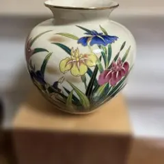 九谷焼 九谷圓山作 花瓶