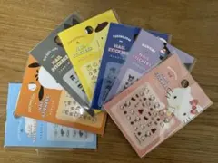 サンリオ　キャラクター ネイルシール ７枚セット