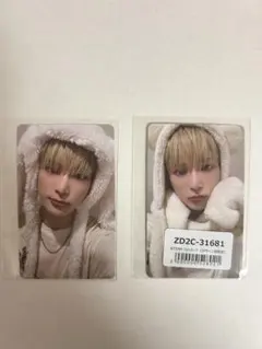 &TEAM 雪明かり　ハルア　HARUA トレカ Weverse ユニバ