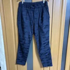 ジュンハシモト×ナノユニバース ネイビー 迷彩柄 パンツM