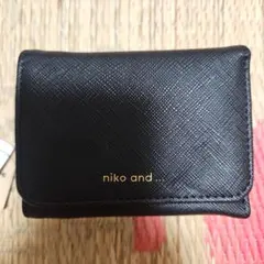 【新品】niko and…三つ折り財布