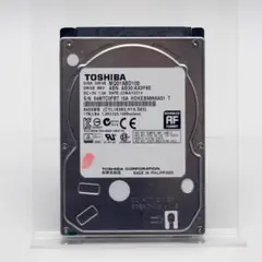 TOSHIBA 1TB HDD 2.5インチ 12135h 正常判定