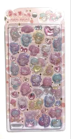 【正規品】うるちゅるポップシール　サンリオ
