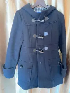 BURBERRY BLUE LABEL ダッフルコート 33サイズ ブラック
