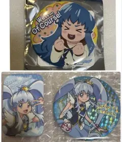 キュアプリンセス　中国　セレカラ select colors 缶バッジ