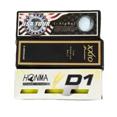 ツアー HONMA ゴルフボール　9個　まとめ