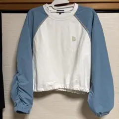 harapeco Shirred Flare Tops ブルーグリーンLサイズ - メルカリ