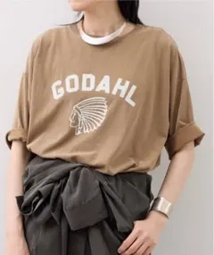 タグ付・アパルトモンで購入・REMI RELIEFのCompact T-sh REMI RELIEF/レミ レリーフ】 Garment Dye T-shirt（Tシャツ