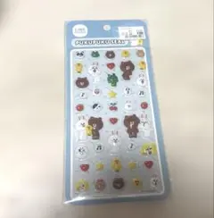 LINE FRIENDS PUKUPUKUシール　ラインフレンズ　ぷくぷくシールのサムネイル