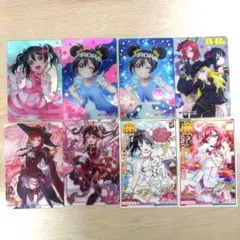 ラブライブ μ's 矢澤にこ 西木野真姫 箔押し カード　レア