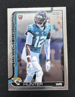 Travis Hunter Topps Chrome Rookie NFLカード