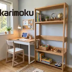 karimoku ボナシェルタ 本棚 書棚 オーク 幅95cm 定価16万 ② karimoku ボナシェルタ 本棚 書棚 オーク 幅95cm 定価16万 - メルカリ