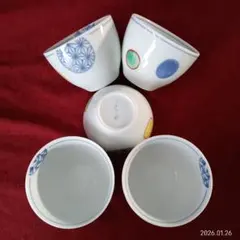 ゆらぎ 茶器 湯飲み 5個
